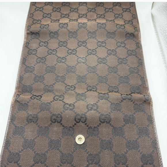 Gucci Brown GG Patterned Wallet - Picture 5 of 15